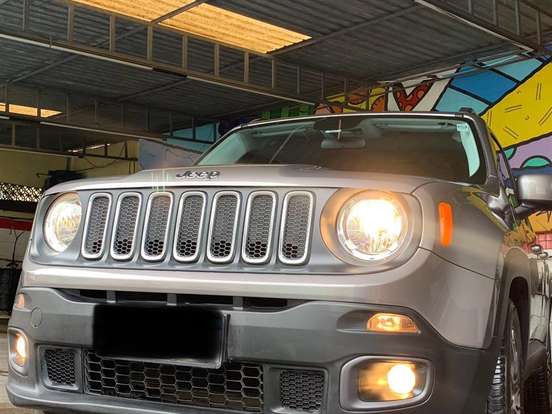 JEEP-RENEGADE-1.8 16V FLEX LONGITUDE 4P AUTOMÁTICO JEEP-RENEGADE-2018