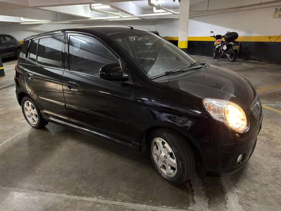KIA-PICANTO-1.1 EX 12V GASOLINA 4P AUTOMÁTICO KIA-PICANTO-2007