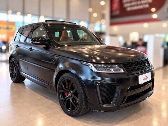 LAND ROVER-RANGE ROVER SPORT-5.0 SVR 4X4 V8 32V GASOLINA 4P AUTOMÁTICO LAND ROVER-RANGE ROVER SPORT-2021