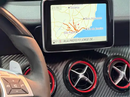 MERCEDES-BENZ-A 45 AMG-2.0 16V TURBO GASOLINA 4P AUTOMATIZADO MERCEDES-BENZ-A 45 AMG-2014