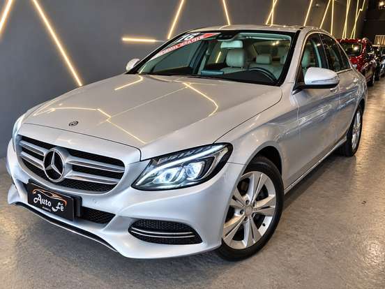 MERCEDES-BENZ-C 180-1.6 CGI EXCLUSIVE 16V TURBO GASOLINA 4P AUTOMÁTICO MERCEDES-BENZ-C 180-2015
