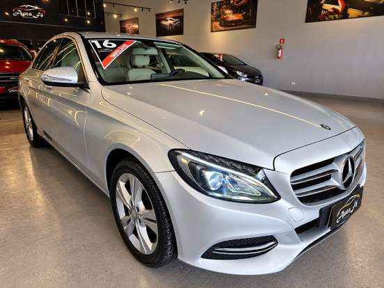 MERCEDES-BENZ-C 180-1.6 CGI EXCLUSIVE 16V TURBO GASOLINA 4P AUTOMÁTICO MERCEDES-BENZ-C 180-2015