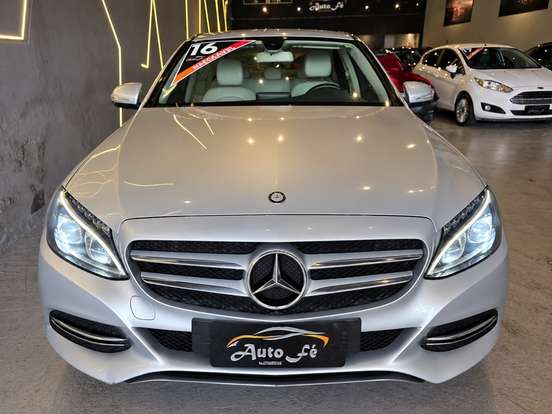 MERCEDES-BENZ-C 180-1.6 CGI EXCLUSIVE 16V TURBO GASOLINA 4P AUTOMÁTICO MERCEDES-BENZ-C 180-2015