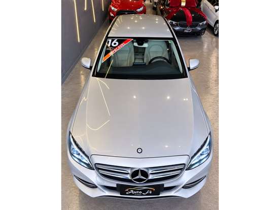 MERCEDES-BENZ-C 180-1.6 CGI EXCLUSIVE 16V TURBO GASOLINA 4P AUTOMÁTICO MERCEDES-BENZ-C 180-2015