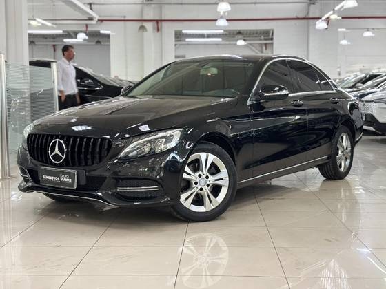 MERCEDES-BENZ C 180 1.6 CGI EXCLUSIVE 16V TURBO GASOLINA 4P AUTOMÁTICO