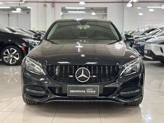 MERCEDES-BENZ-C 180-1.6 CGI EXCLUSIVE 16V TURBO GASOLINA 4P AUTOMÁTICO MERCEDES-BENZ-C 180-2015