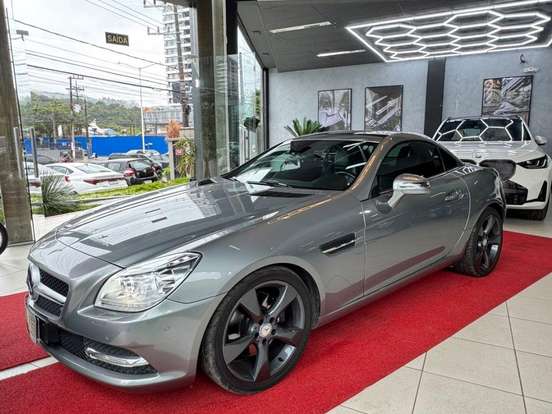 MERCEDES-BENZ-SLK 250-1.8 CGI 16V TURBO GASOLINA 2P AUTOMÁTICO MERCEDES-BENZ-SLK 250-2014