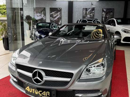 MERCEDES-BENZ-SLK 250-1.8 CGI 16V TURBO GASOLINA 2P AUTOMÁTICO MERCEDES-BENZ-SLK 250-2014