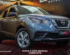 NISSAN KICKS 1.6 16V FLEXSTART S 4P MANUAL NISSAN KICKS 1.6 16V FLEXSTART S 4P MANUAL