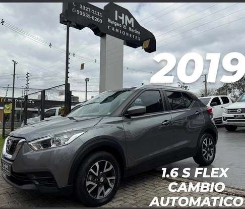 NISSAN-KICKS-1.6 16V FLEXSTART S 4P XTRONIC NISSAN-KICKS-2019