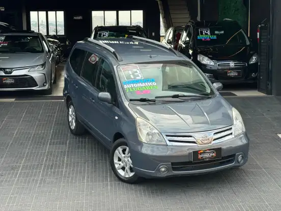 NISSAN-LIVINA-1.8 SL 16V FLEX 4P AUTOMÁTICO NISSAN-LIVINA-2012