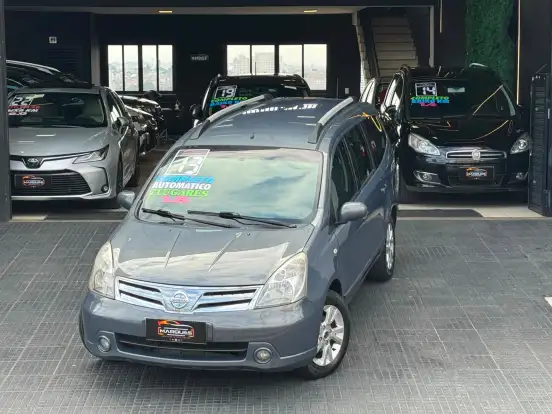 NISSAN-LIVINA-1.8 SL 16V FLEX 4P AUTOMÁTICO NISSAN-LIVINA-2012
