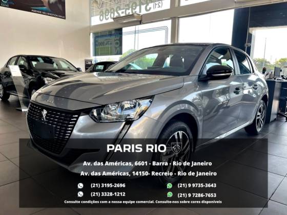 PEUGEOT 208 1.0 TURBO 200 FLEX ALLURE CVT
