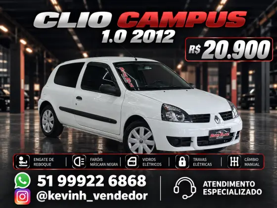 RENAULT CLIO 1.0 CAMPUS 16V FLEX 2P MANUAL