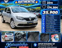 RENAULT SANDERO 1.0 AUTHENTIQUE 16V FLEX 4P MANUAL RENAULT SANDERO 1.0 AUTHENTIQUE 16V FLEX 4P MANUAL