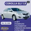 TOYOTA COROLLA 1.8 GLI 16V FLEX 4P AUTOMÁTICO TOYOTA COROLLA 1.8 GLI 16V FLEX 4P AUTOMÁTICO