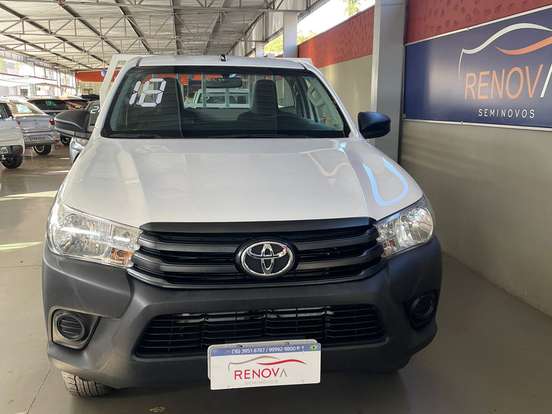 TOYOTA-HILUX-2.8 4X4 CS 16V TURBO DIESEL 2P MANUAL TOYOTA-HILUX-2018