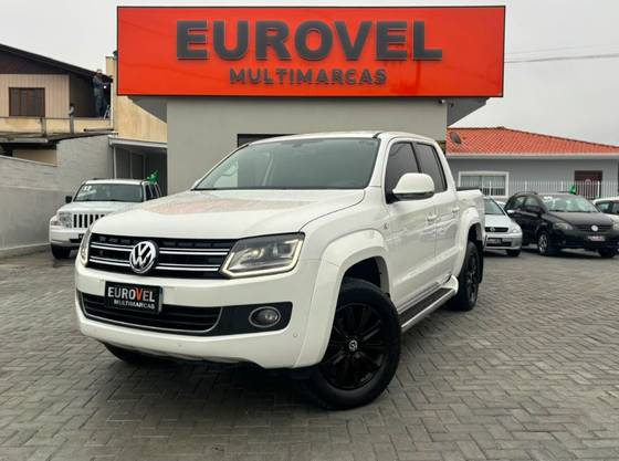 VOLKSWAGEN AMAROK 2.0 HIGHLINE 4X4 CD 16V TURBO INTERCOOLER DIESEL 4P AUTOMÁTICO
