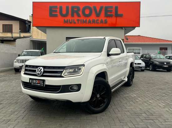 VOLKSWAGEN-AMAROK-2.0 HIGHLINE 4X4 CD 16V TURBO INTERCOOLER DIESEL 4P AUTOMÁTICO VOLKSWAGEN-AMAROK-2015