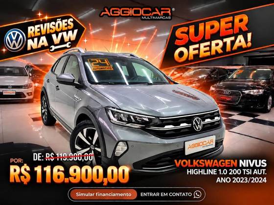 VOLKSWAGEN NIVUS 1.0 200 TSI TOTAL FLEX HIGHLINE AUTOMÁTICO