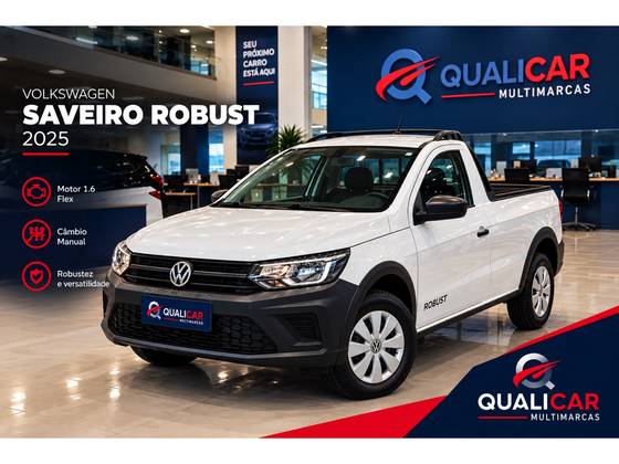 VOLKSWAGEN SAVEIRO 1.6 MSI ROBUST CS 16V FLEX 2P MANUAL