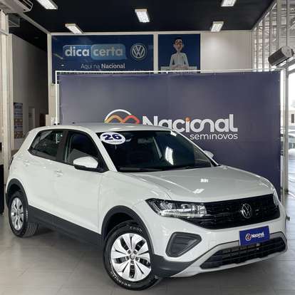 VOLKSWAGEN-T-CROSS-1.0 200 TSI TOTAL FLEX SENSE AUTOMÁTICO VOLKSWAGEN-T-CROSS-2025