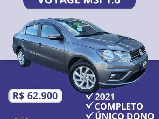 VOLKSWAGEN-VOYAGE-1.6 MSI TOTALFLEX 4P MANUAL VOLKSWAGEN-VOYAGE-2021