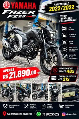 YAMAHA-FZ25 FAZER ABS-2022