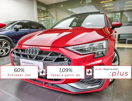 AUDI A3 2.0 40 TFSI GASOLINA SEDAN PERFORMANCE S-TRONIC
