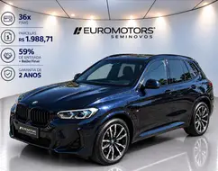 BMW X3 2.0 16V HÍBRIDO M SPORT XDRIVE30E STEPTRONIC BMW X3 2.0 16V HÍBRIDO M SPORT XDRIVE30E STEPTRONIC