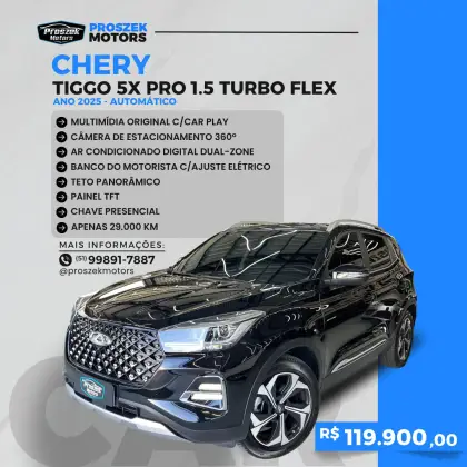 CAOA CHERY TIGGO 5x 1.5 VVT TURBO iFLEX SPORT CVT