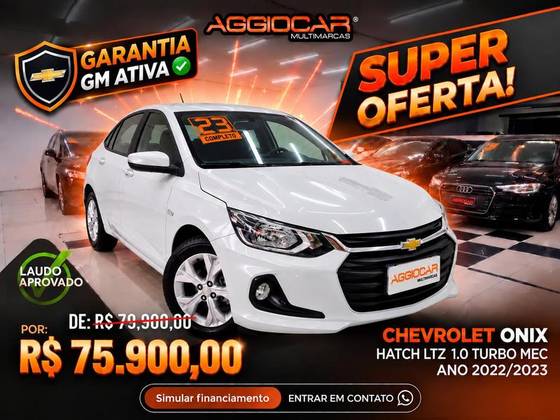CHEVROLET ONIX 1.0 TURBO FLEX LTZ MANUAL