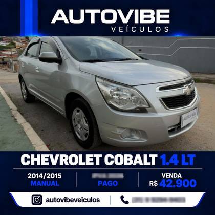 CHEVROLET COBALT 1.4 MPFI LS 8V FLEX 4P MANUAL