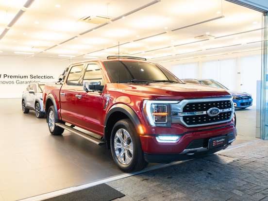 FORD-F-150-5.0 V8 GASOLINA CD PLATINUM FX4 AUTOMÁTICO FORD-F-150-2023