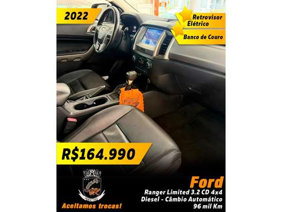 FORD-RANGER-3.2 LIMITED 4X4 CD 20V DIESEL 4P AUTOMÁTICO FORD-RANGER-2021