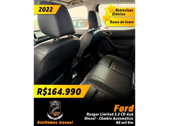 FORD-RANGER-3.2 LIMITED 4X4 CD 20V DIESEL 4P AUTOMÁTICO FORD-RANGER-2021