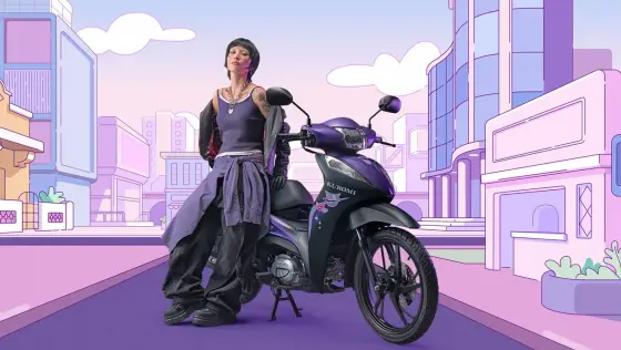 HONDA BIZ 125 EX KUROMI 