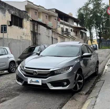 HONDA-CIVIC-1.5 16V TURBO GASOLINA TOURING 4P CVT HONDA-CIVIC-2016