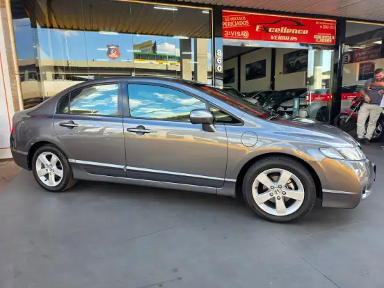 HONDA-CIVIC-1.8 LXS 16V FLEX 4P AUTOMÁTICO HONDA-CIVIC-2009