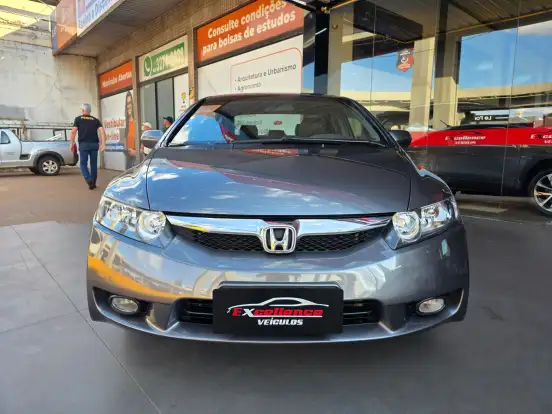 HONDA-CIVIC-1.8 LXS 16V FLEX 4P AUTOMÁTICO HONDA-CIVIC-2009