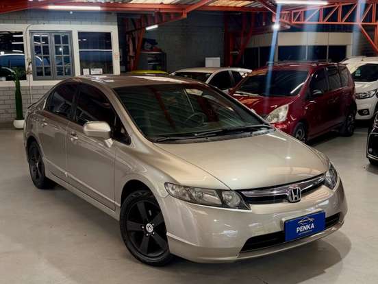 HONDA-CIVIC-1.8 LX 16V GASOLINA 4P AUTOMÁTICO HONDA-CIVIC-2007