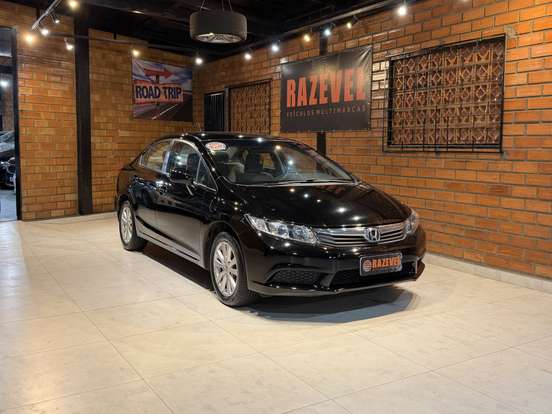 HONDA-CIVIC-1.8 LXS 16V FLEX 4P AUTOMÁTICO HONDA-CIVIC-2012