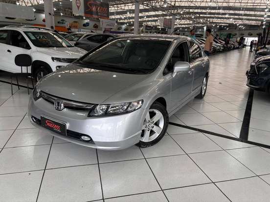HONDA-CIVIC-1.8 LXS 16V FLEX 4P MANUAL HONDA-CIVIC-2007