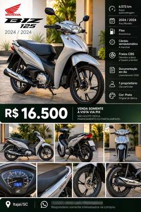 HONDA-BIZ 125 EX-2024