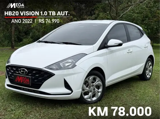 HYUNDAI HB20 1.0 TGDI FLEX VISION AUTOMÁTICO