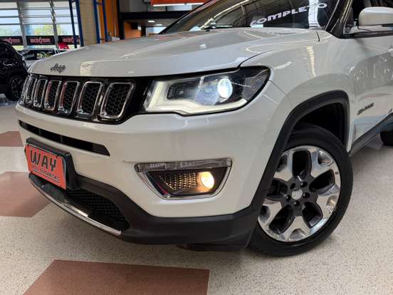 JEEP-COMPASS-2.0 16V FLEX LIMITED AUTOMÁTICO JEEP-COMPASS-2017