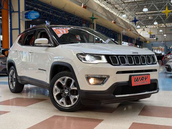 JEEP-COMPASS-2.0 16V FLEX LIMITED AUTOMÁTICO JEEP-COMPASS-2017