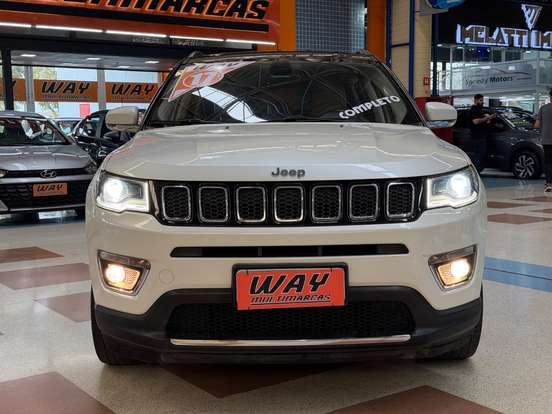 JEEP-COMPASS-2.0 16V FLEX LIMITED AUTOMÁTICO JEEP-COMPASS-2017