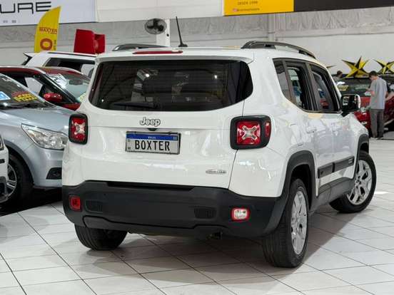 JEEP-RENEGADE-1.8 16V FLEX LONGITUDE 4P AUTOMÁTICO JEEP-RENEGADE-2016