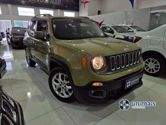 JEEP-RENEGADE-1.8 16V FLEX LONGITUDE 4P AUTOMÁTICO JEEP-RENEGADE-2016